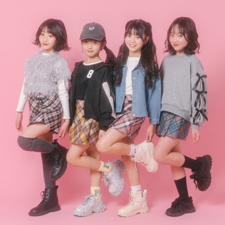 【インナーパンツ付き】ダブルベルトチェックラップスカート | URBAN CHERRY | 詳細画像49 