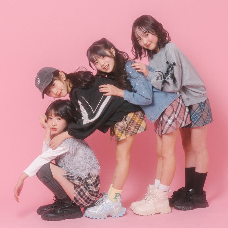 【インナーパンツ付き】ダブルベルトチェックラップスカート | URBAN CHERRY | 詳細画像50 