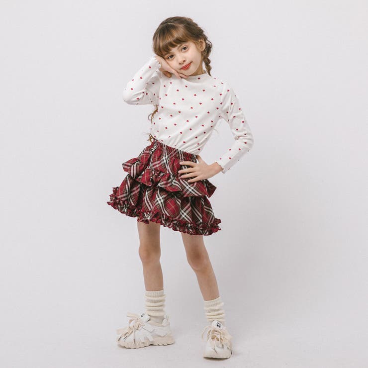 【インナーパンツ付き】ティアードフリルチェックスカート | URBAN CHERRY | 詳細画像14 