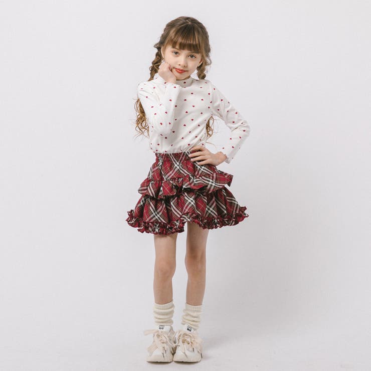 【インナーパンツ付き】ティアードフリルチェックスカート | URBAN CHERRY | 詳細画像15 