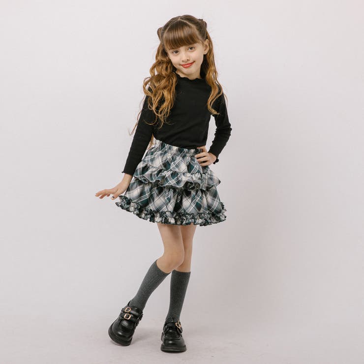 【インナーパンツ付き】ティアードフリルチェックスカート | URBAN CHERRY | 詳細画像19 