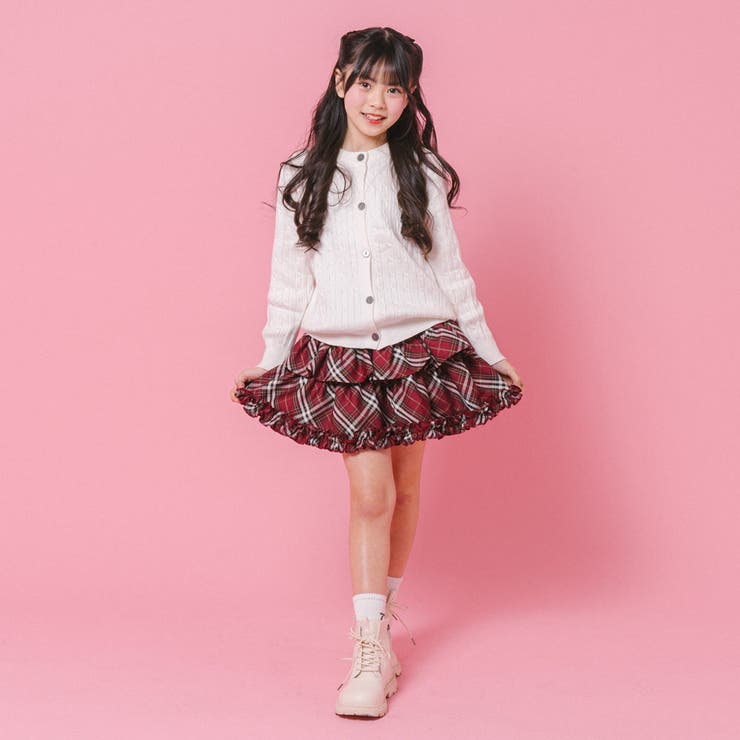 【インナーパンツ付き】ティアードフリルチェックスカート | URBAN CHERRY | 詳細画像22 