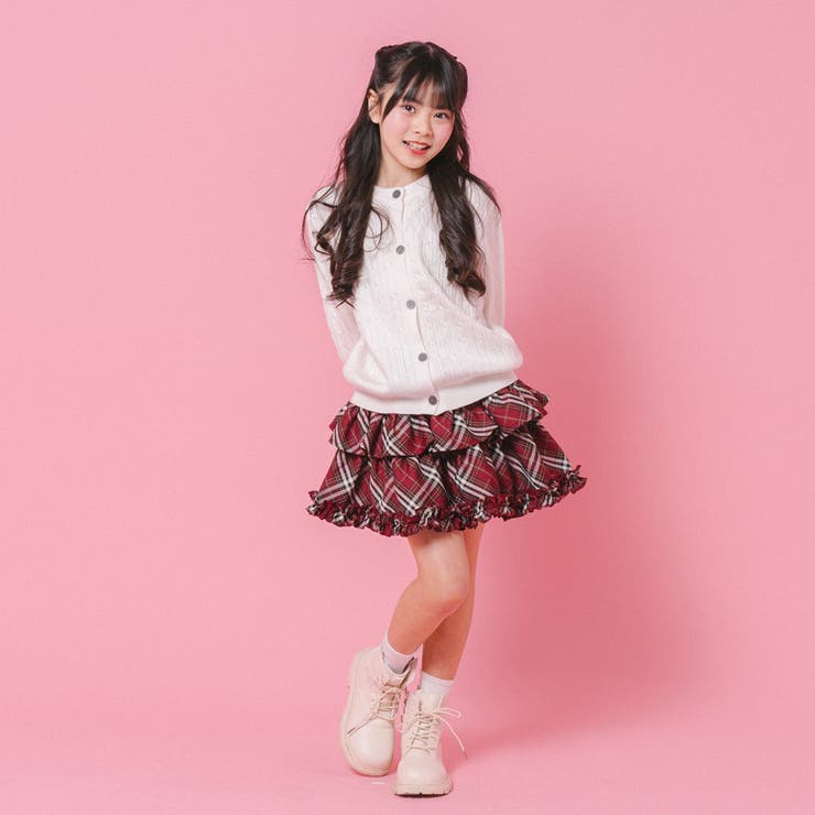 【インナーパンツ付き】ティアードフリルチェックスカート | URBAN CHERRY | 詳細画像23 