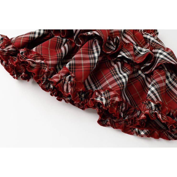 【インナーパンツ付き】ティアードフリルチェックスカート | URBAN CHERRY | 詳細画像32 