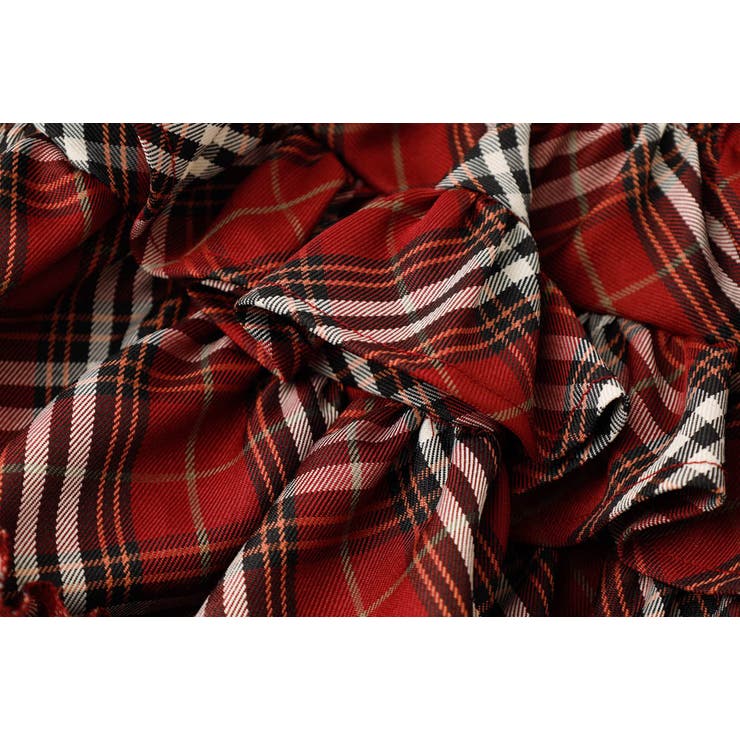 【インナーパンツ付き】ティアードフリルチェックスカート | URBAN CHERRY | 詳細画像35 