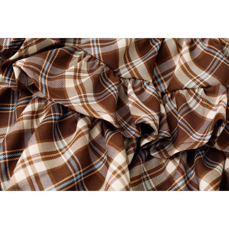 【インナーパンツ付き】ティアードフリルチェックスカート | URBAN CHERRY | 詳細画像36 