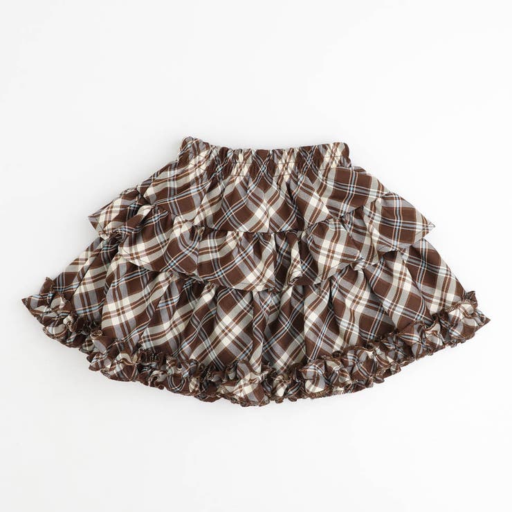 【インナーパンツ付き】ティアードフリルチェックスカート | URBAN CHERRY | 詳細画像8 