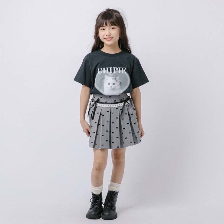 【インナーパンツ付き】レース切り替えリボンプリーツスカート | URBAN CHERRY | 詳細画像13 