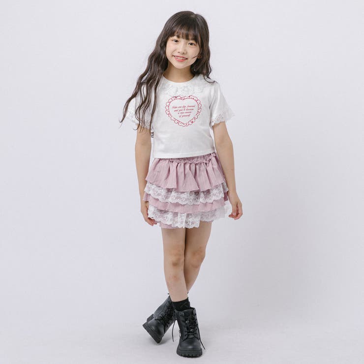 【CHIPIE/シピ】"ふわっと広がる"レースツーティアフリルショートパンツ | URBAN CHERRY | 詳細画像19 