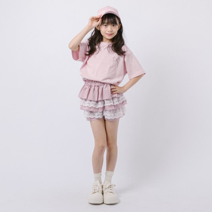 【CHIPIE/シピ】"ふわっと広がる"レースツーティアフリルショートパンツ | URBAN CHERRY | 詳細画像25 