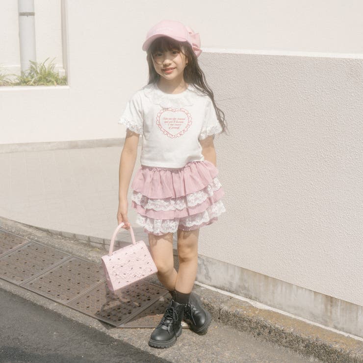 【CHIPIE/シピ】"ふわっと広がる"レースツーティアフリルショートパンツ | URBAN CHERRY | 詳細画像33 