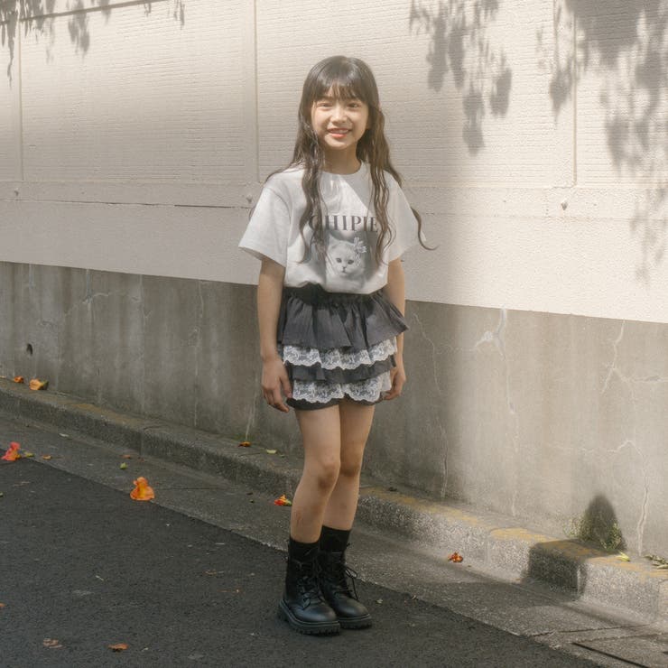 【CHIPIE/シピ】"ふわっと広がる"レースツーティアフリルショートパンツ | URBAN CHERRY | 詳細画像34 