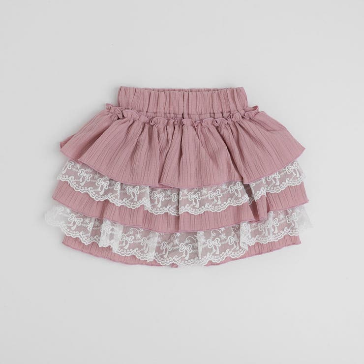 【CHIPIE/シピ】"ふわっと広がる"レースツーティアフリルショートパンツ | URBAN CHERRY | 詳細画像8 