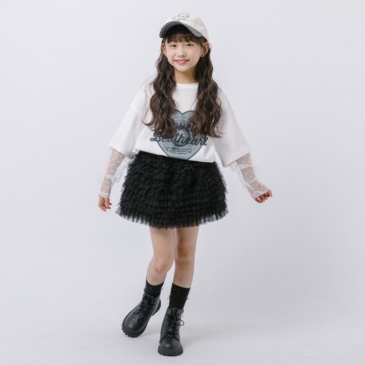 【インナーパンツ付】チュールティアードフリルスカート | URBAN CHERRY | 詳細画像11 