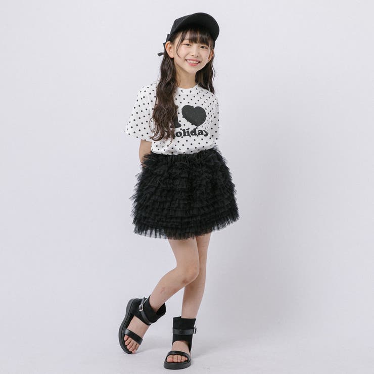 【インナーパンツ付】チュールティアードフリルスカート | URBAN CHERRY | 詳細画像25 