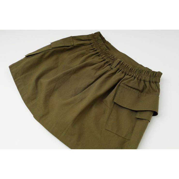 【インナーパンツ付】アシンメトリーキュロットカーゴスカート | URBAN CHERRY | 詳細画像16 