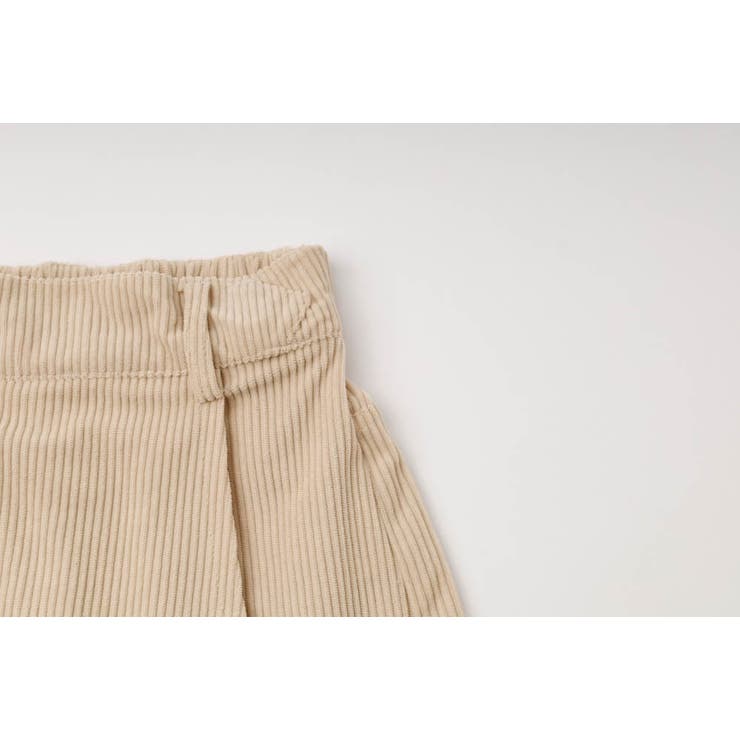 【スカート見えなのにパンツ設計】コーデュロイラップスカートパンツ | URBAN CHERRY | 詳細画像22 