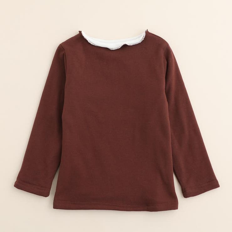 Vネックチェックワンピース+トップス+チェックベレー帽3点セット