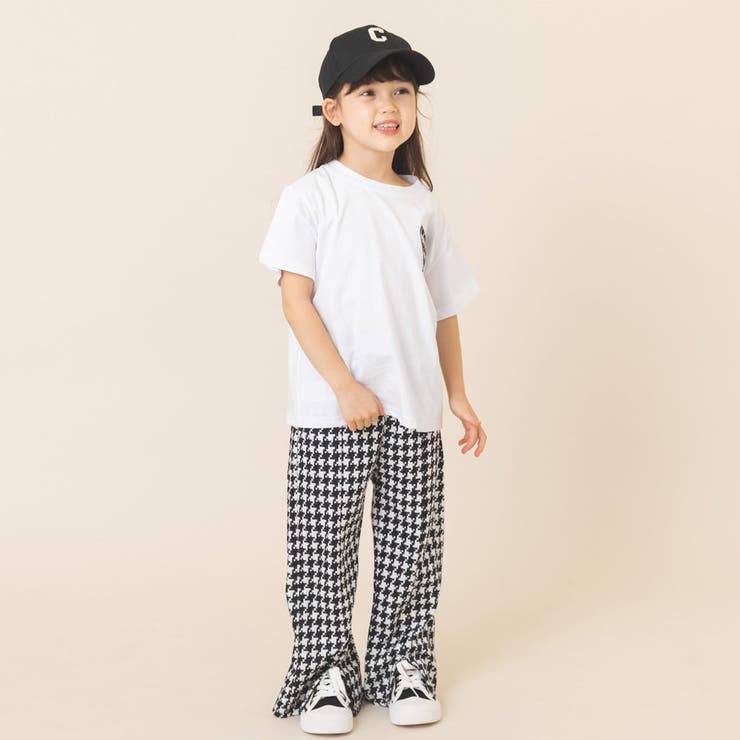 ハートロゴTシャツ＋千鳥格子柄パンツセット | URBAN CHERRY | 詳細画像10 