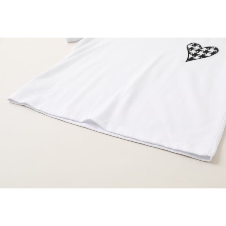 ハートロゴTシャツ＋千鳥格子柄パンツセット | URBAN CHERRY | 詳細画像14 