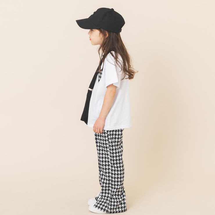 ハートロゴTシャツ＋千鳥格子柄パンツセット | URBAN CHERRY | 詳細画像8 