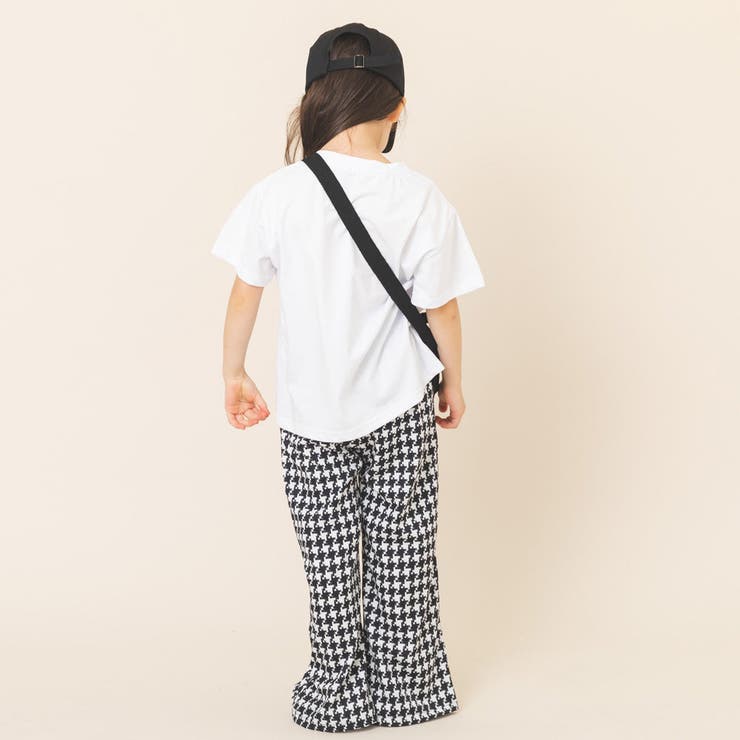 ハートロゴTシャツ＋千鳥格子柄パンツセット | URBAN CHERRY | 詳細画像9 