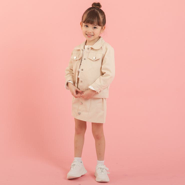 パステルコットンジャケット＋フロントボタンスカートセット | URBAN CHERRY | 詳細画像9 