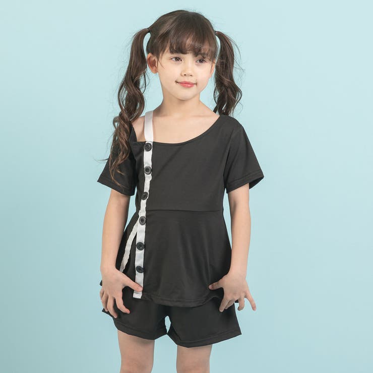 エムドット em. アシンメトリーペプラムトップス 裏起毛 ブラック 新品 楽天市場】 アシンメトリーフリル ペプラムトップス レディース