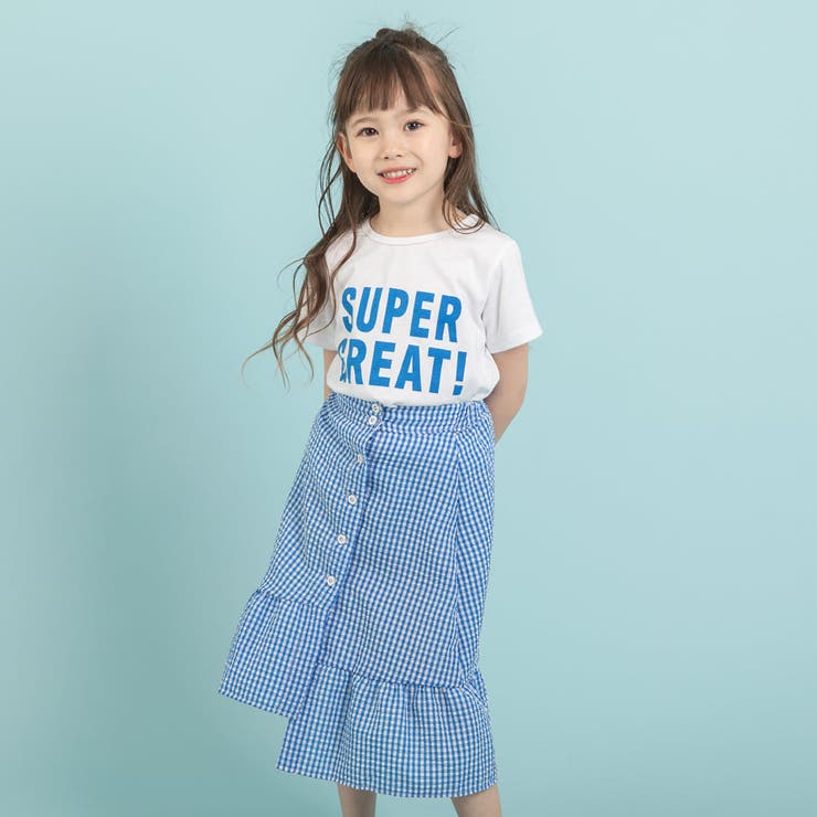 アーバンチェリー しまむら☆女の子 キッズ ワンピース 半袖 Tシャツ