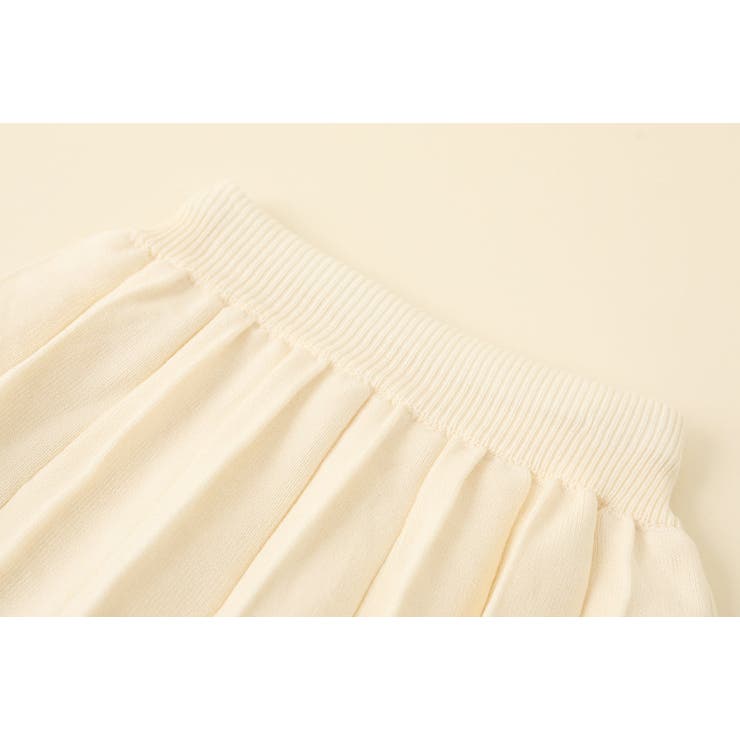 ラインデザインリブニットトップス＋プリーツスカート | URBAN CHERRY | 詳細画像18 