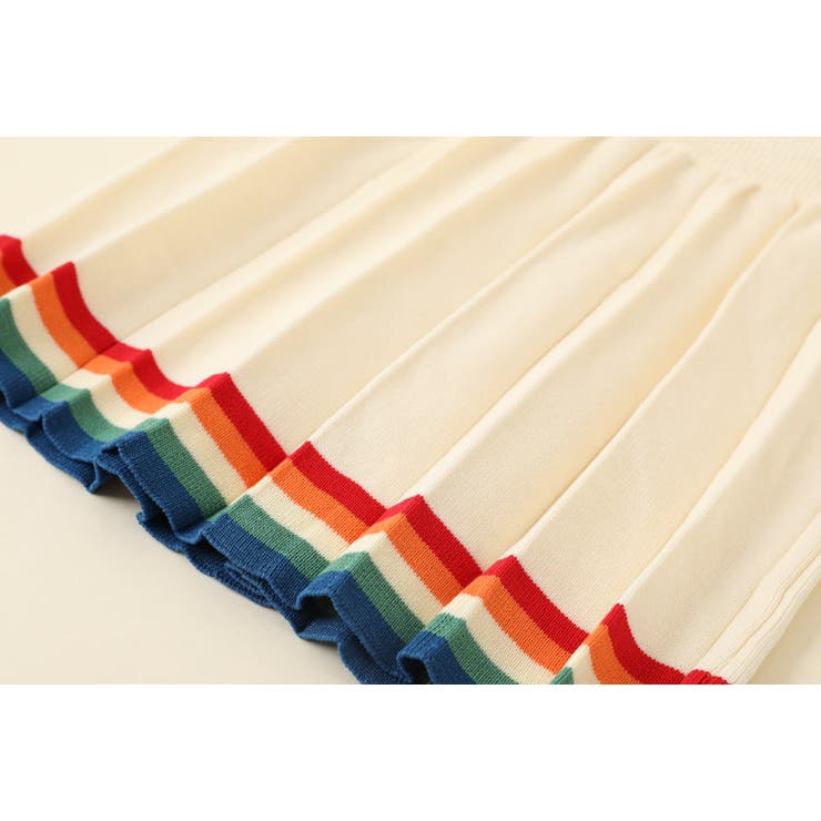 ラインデザインリブニットトップス＋プリーツスカート | URBAN CHERRY | 詳細画像19 