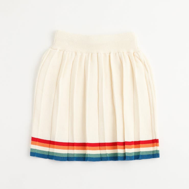 ラインデザインリブニットトップス＋プリーツスカート | URBAN CHERRY | 詳細画像8 