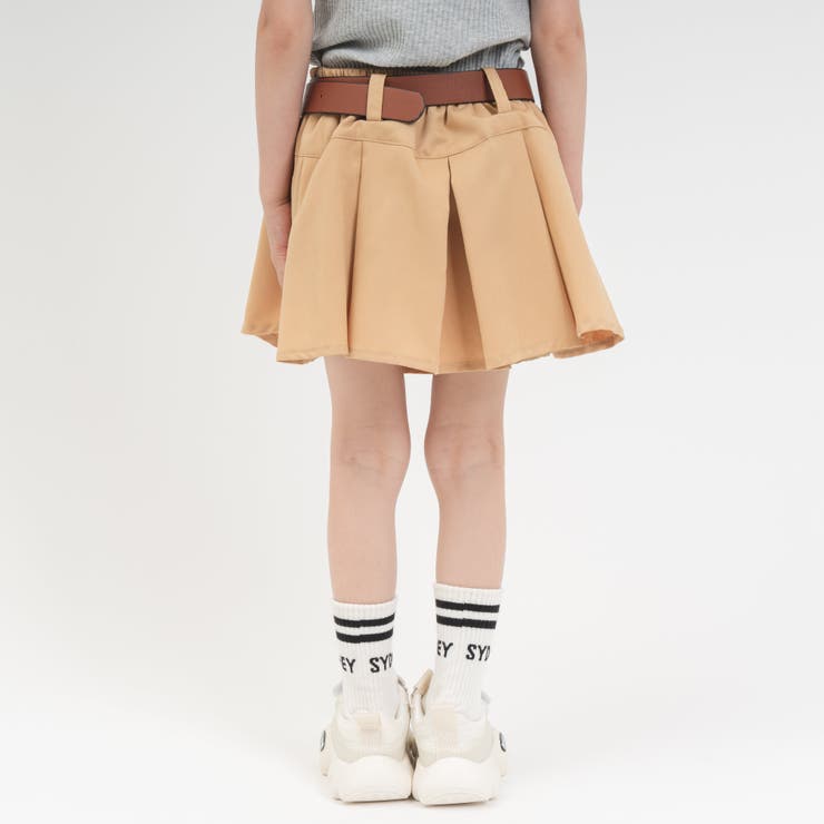 ベルト付きプリーツキュロット[品番：VINK0001853]｜URBAN CHERRY