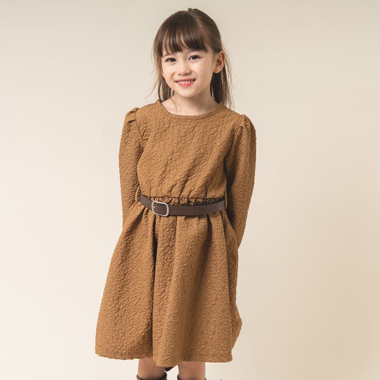 ジャガードフレアワンピース＋スクエアベルト | URBAN CHERRY | 詳細画像10 