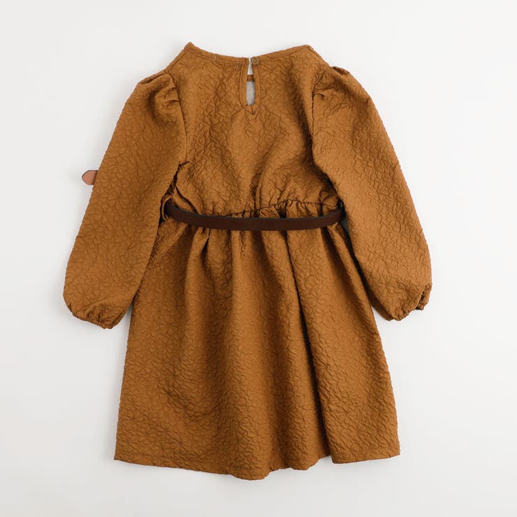 ジャガードフレアワンピース＋スクエアベルト | URBAN CHERRY | 詳細画像4 