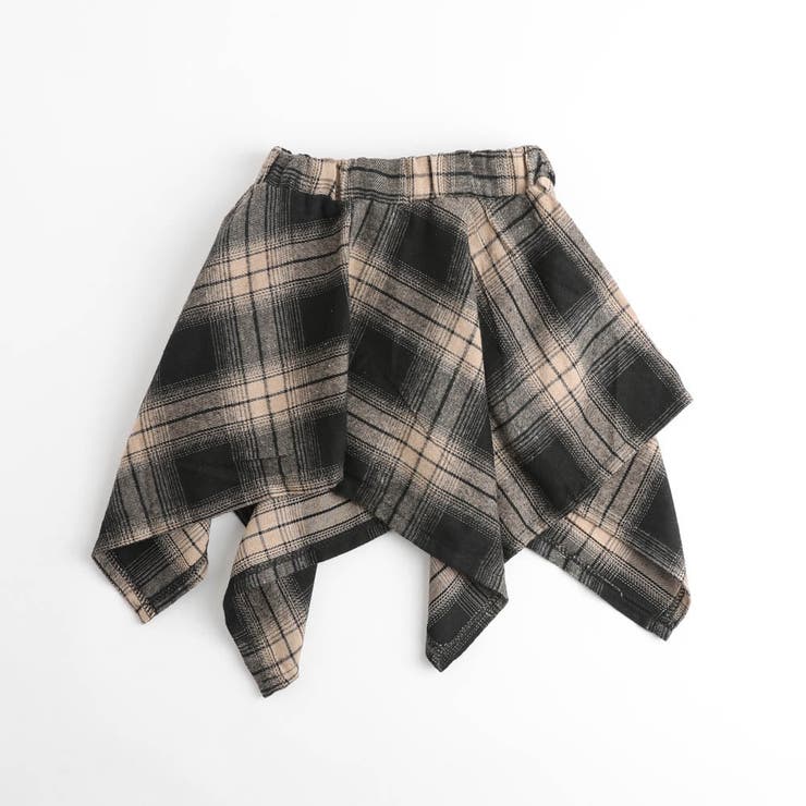 2点セット】スプレープリントデザインTシャツ＋シャツライクスカート  