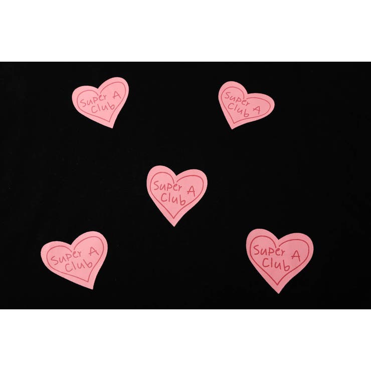 ポップハートプリントドロップショルダーTシャツ | URBAN CHERRY | 詳細画像14 