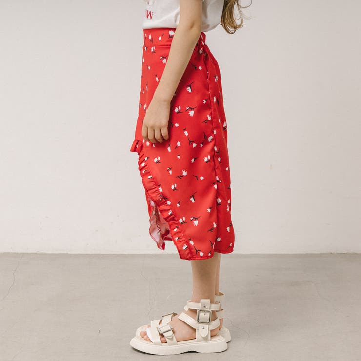 【2点セット】ロゴプリントTシャツ＋アシンメトリーデザインスカート | URBAN CHERRY | 詳細画像10 