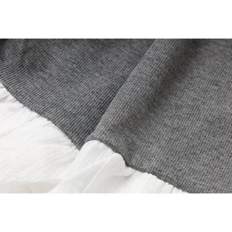 【2点セット】レイヤードライクノースリーブトップス＋バルーンショートパンツ | URBAN CHERRY | 詳細画像20 