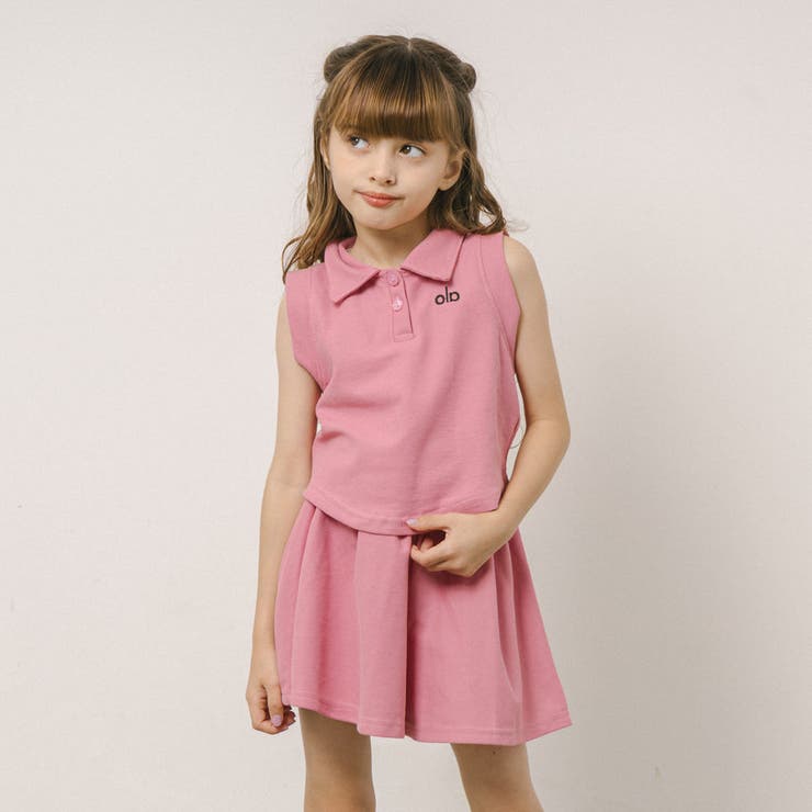 【2点セット】ワンポイントロゴノースリーブトップス＋ショートパンツ | URBAN CHERRY | 詳細画像20 