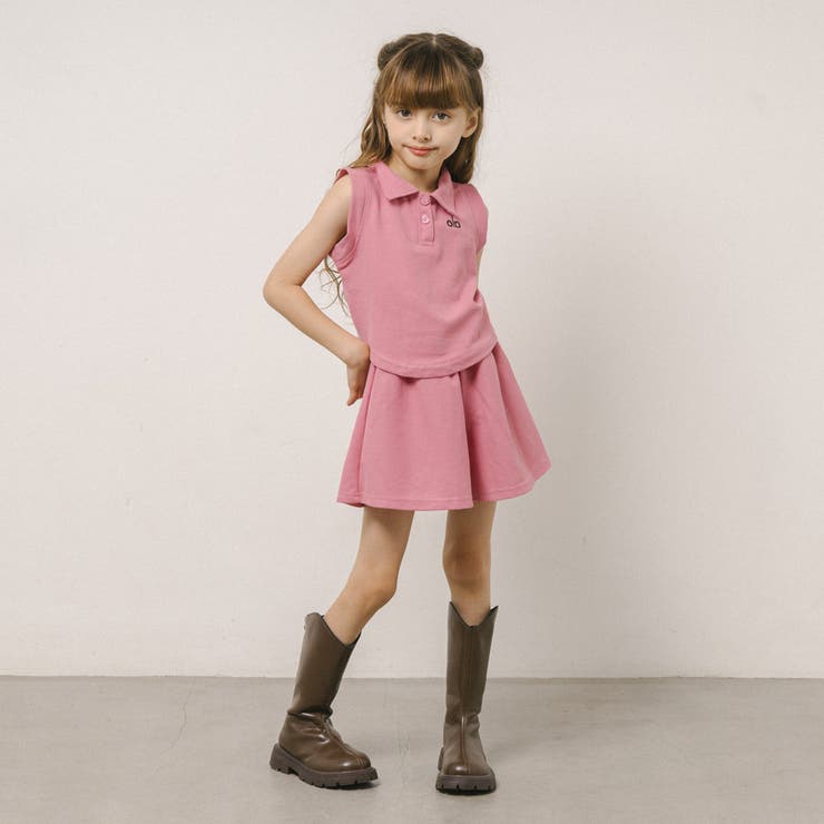 【2点セット】ワンポイントロゴノースリーブトップス＋ショートパンツ | URBAN CHERRY | 詳細画像21 