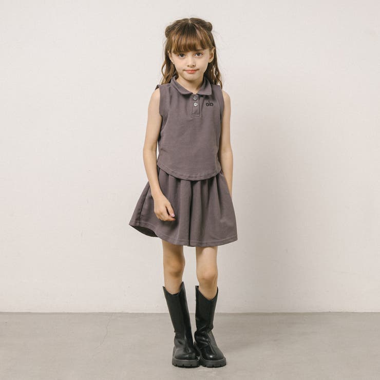 【2点セット】ワンポイントロゴノースリーブトップス＋ショートパンツ | URBAN CHERRY | 詳細画像35 