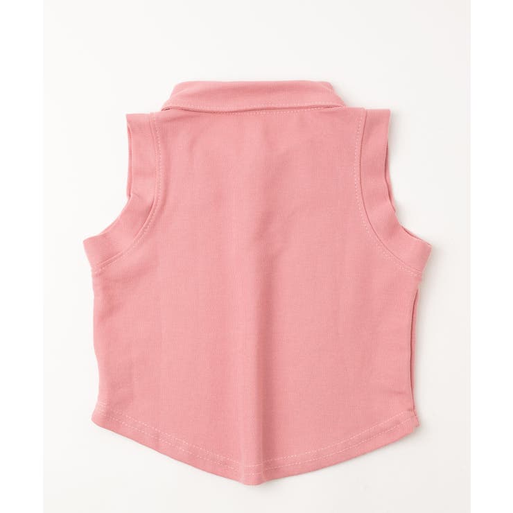 【2点セット】ワンポイントロゴノースリーブトップス＋ショートパンツ | URBAN CHERRY | 詳細画像7 