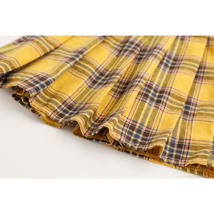 ロゴクロップドトレーナー＋チェックプリーツスカート | URBAN CHERRY | 詳細画像22 