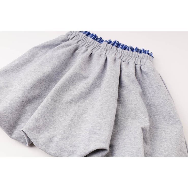 【2点セット】チェックシャツドッキングトレーナー＋リボンデザインスカート | URBAN CHERRY | 詳細画像34 