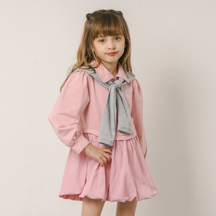 【2点セット】タイ付きポロライクドッキングワンピース | URBAN CHERRY | 詳細画像10 