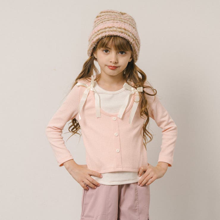 【2点セット】レイヤードライクリボントップス＋カーゴパンツ | URBAN CHERRY | 詳細画像11 