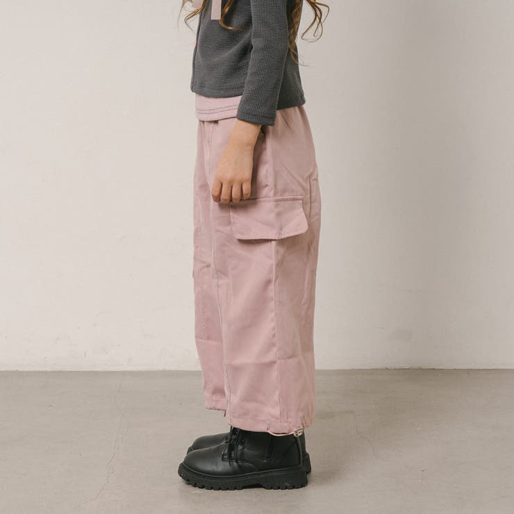 【2点セット】レイヤードライクリボントップス＋カーゴパンツ | URBAN CHERRY | 詳細画像15 