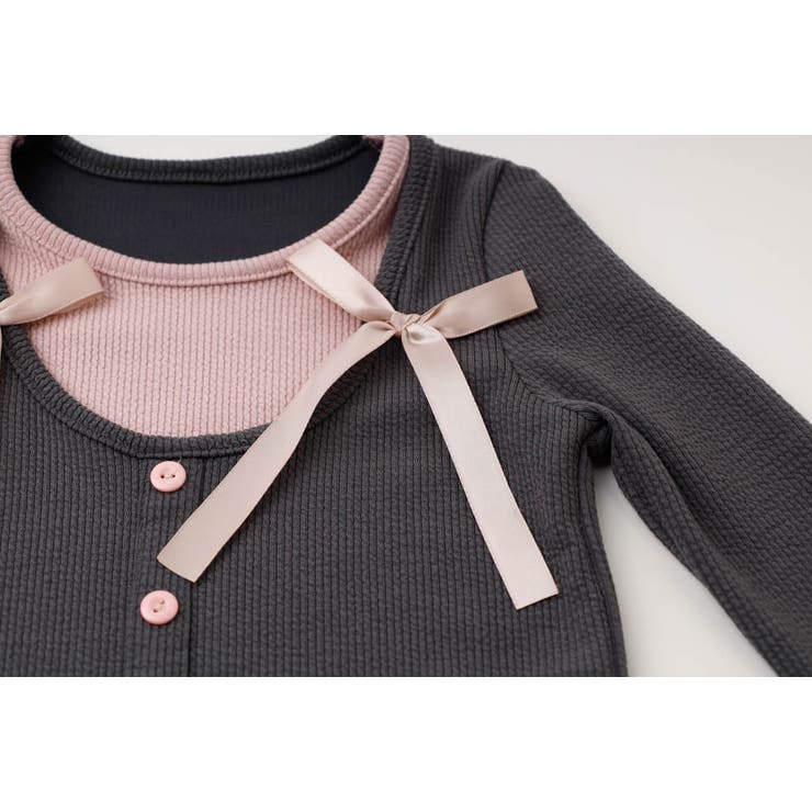 【2点セット】レイヤードライクリボントップス＋カーゴパンツ | URBAN CHERRY | 詳細画像27 