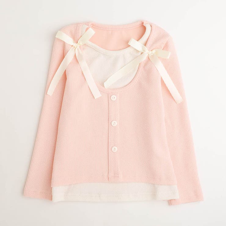 【2点セット】レイヤードライクリボントップス＋カーゴパンツ | URBAN CHERRY | 詳細画像6 